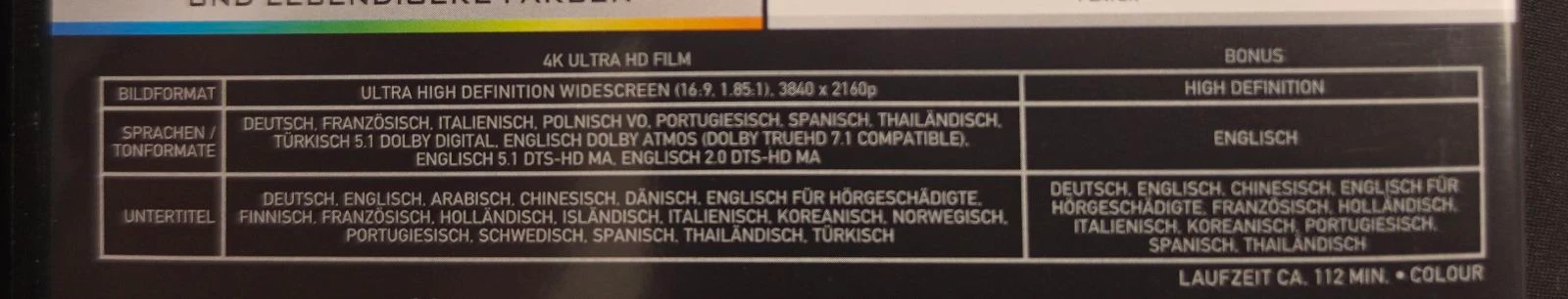 Boy in the wood Blu-ray 4K – photo 5